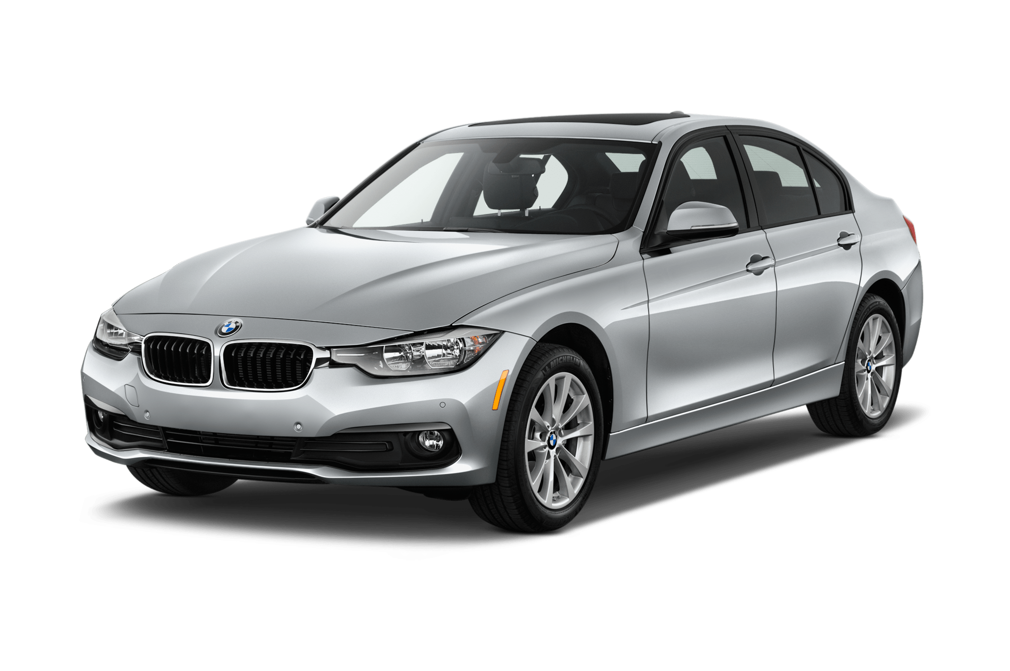 Silver BMW 320i
